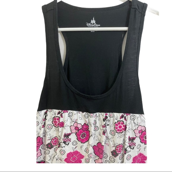 Disney layer ruffles mini mouse floral top size X-Large sleeveless - Picture 4 of 6
